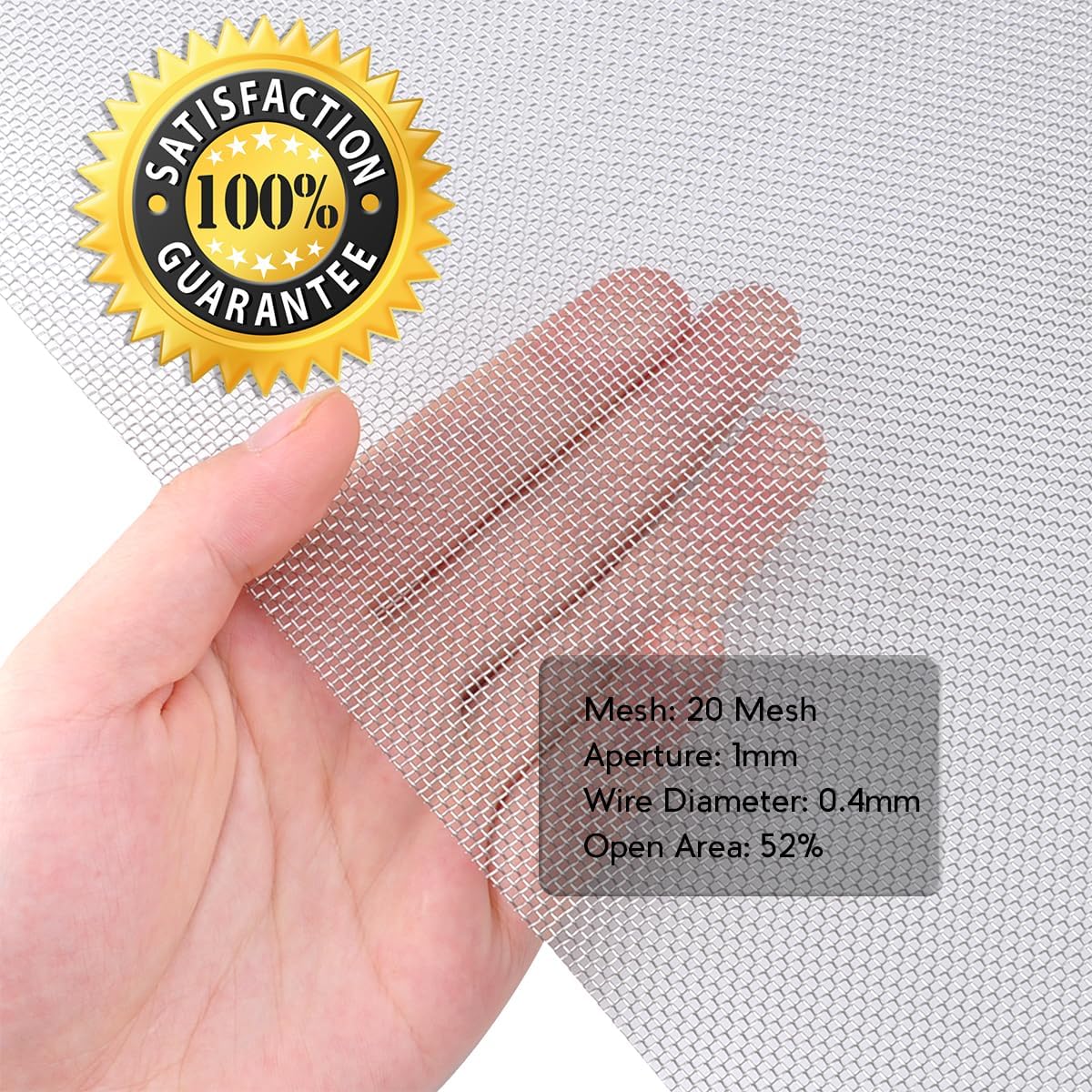 1 Piece Woven 304 Stainless Steel Mesh 20 Mesh P7764