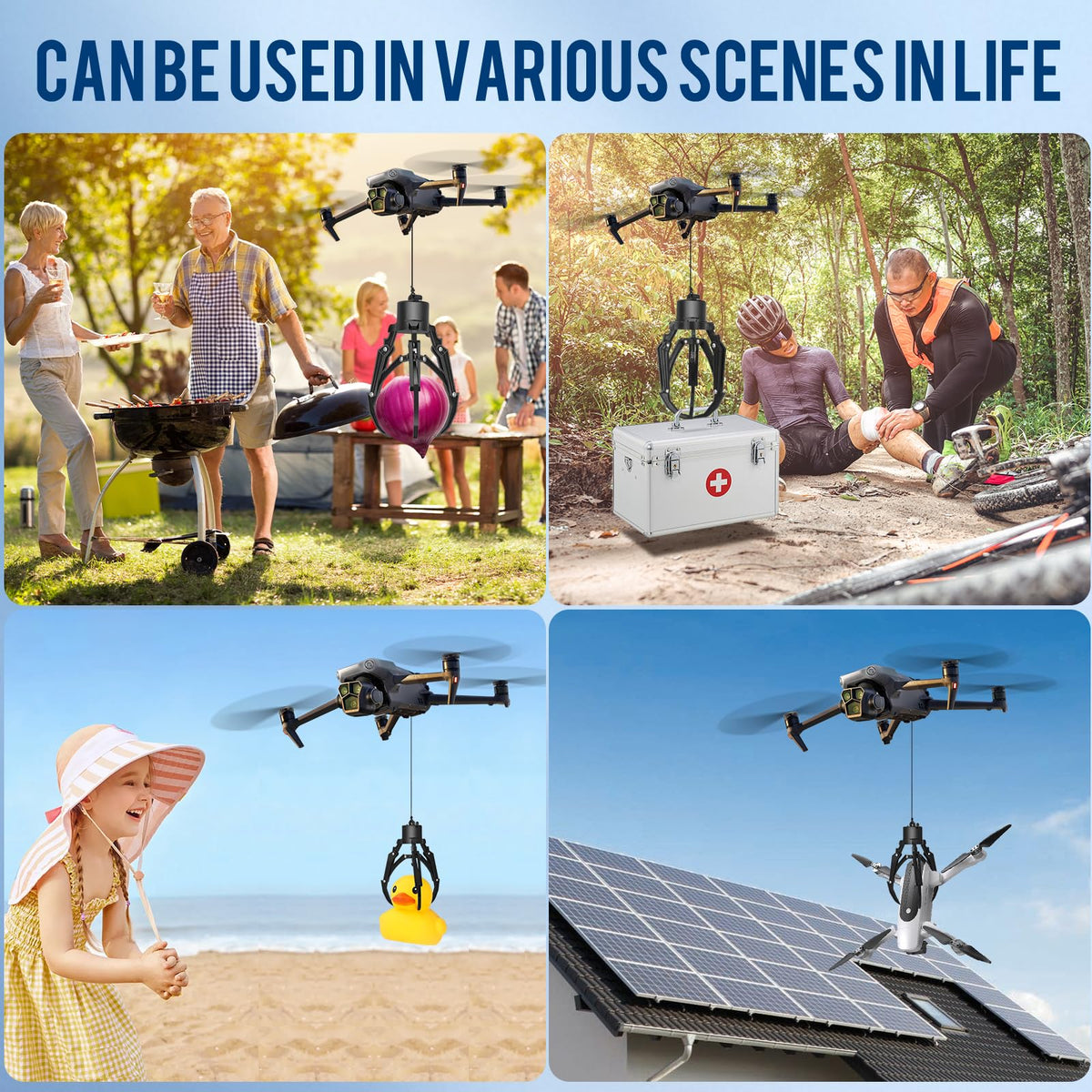 Drone Airdrop System Payload Carrier X7224