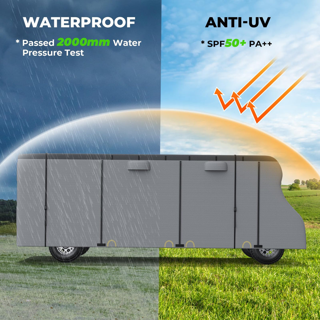 9 Layers RV Cover Set Fits 23-26FT V5997