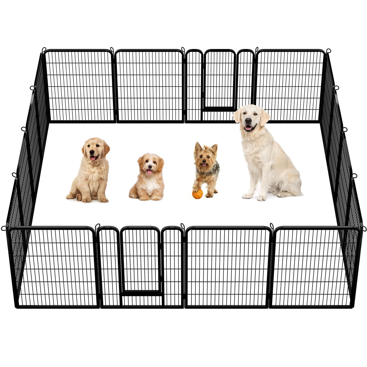 40 Inch 16 Panels Dog Playpen A9709