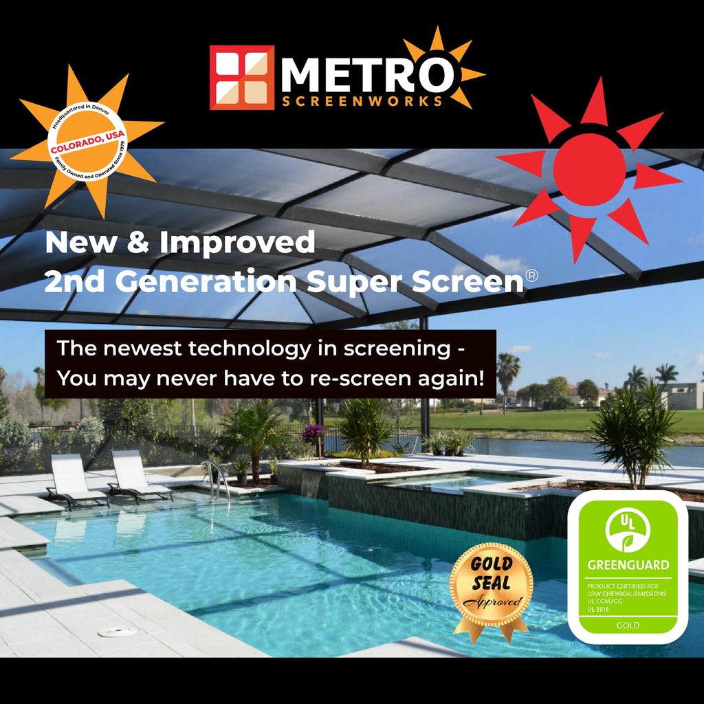 Insect Screen 17/14 Mesh 48 in x 25 ft V661