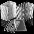60 Pcs Silver Bar Holder Case O412246