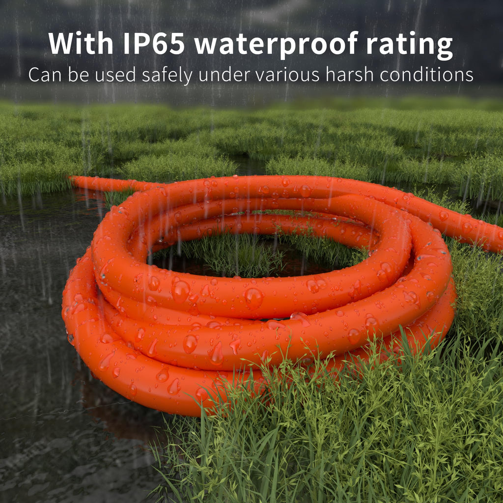 100 FT 16 Gauge Orange Outdoor Extension Cord Q15674