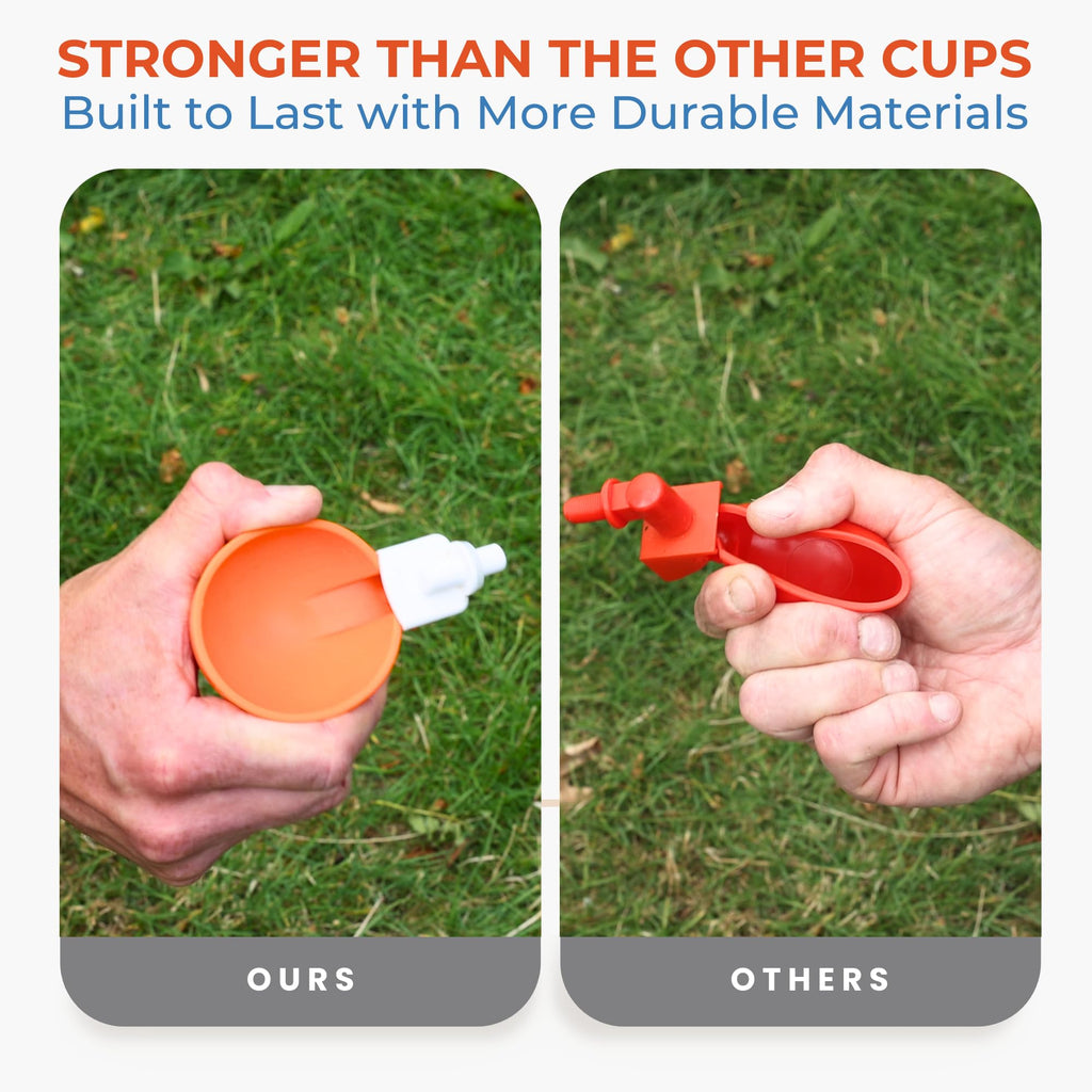 Large Automatic Chicken Waterer Cups 5-Pack U76108