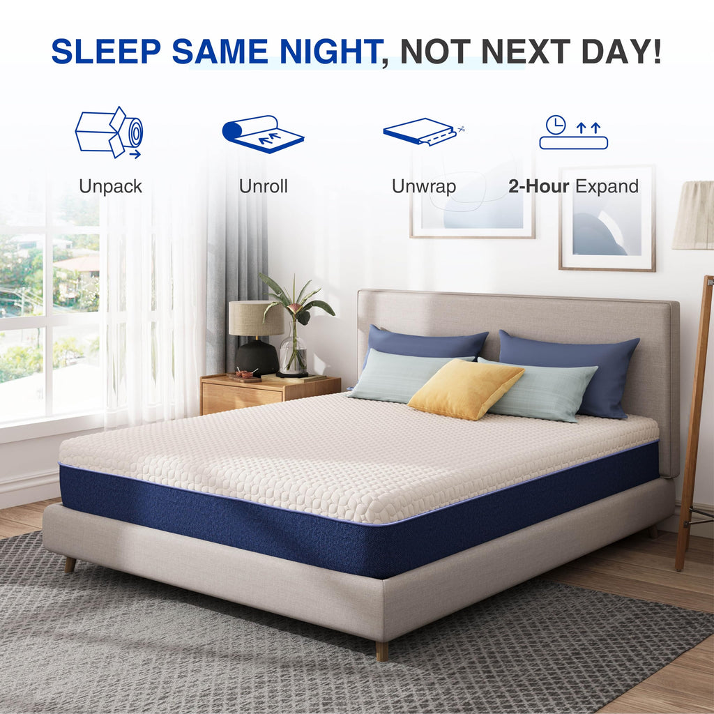 6 Inch Twin Size Gel Memory Foam Mattress C681679