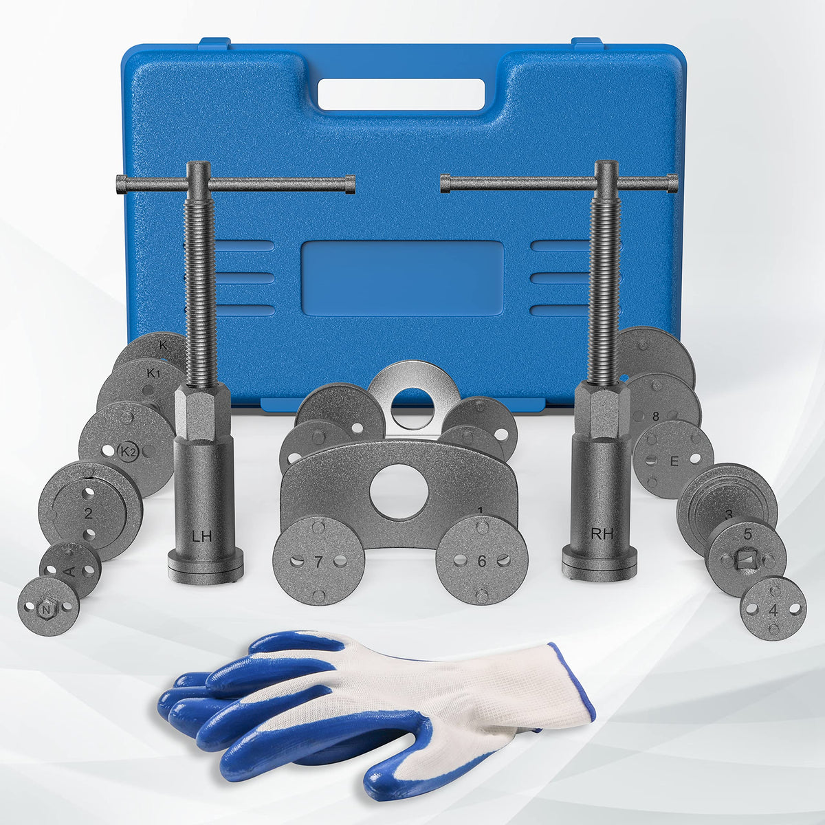 Disc Brake Caliper Wind Back Tool and Piston Compression Set 26 Pieces Z904