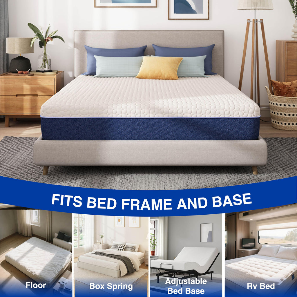 6 Inch Twin Size Gel Memory Foam Mattress C681679