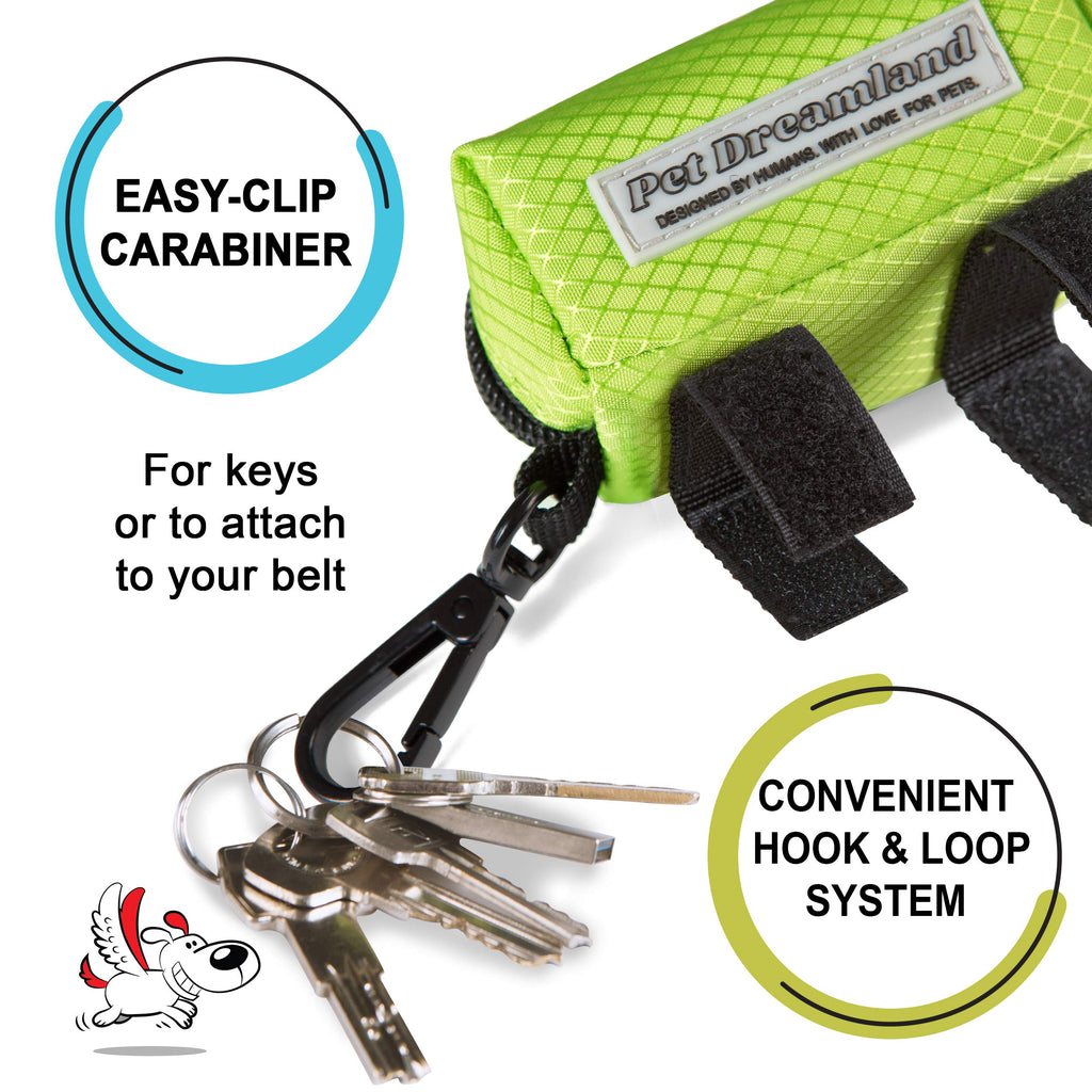 Hands Free Dog Leash for Large Dogs with Poop Bag Dispenser D264
