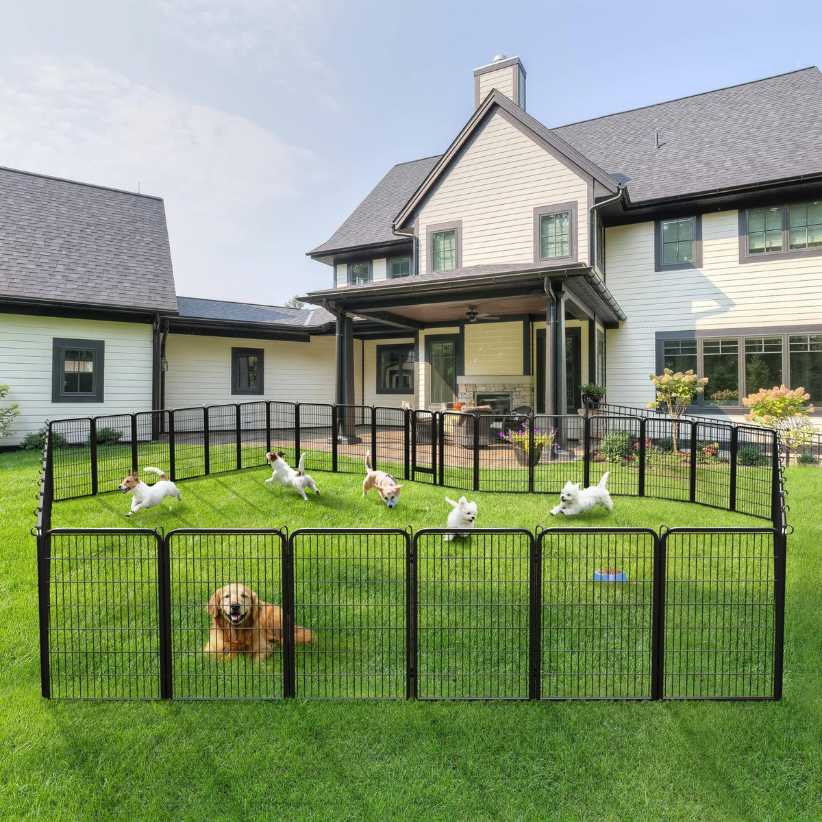 40 Inch 16 Panels Dog Playpen A9709