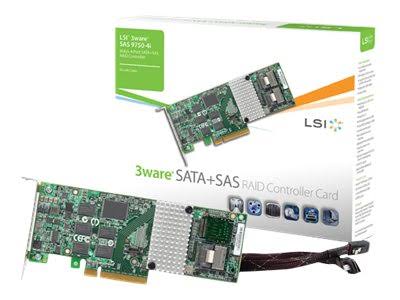4-Port 6Gb/s SATA+SAS PCIe 2.0 512MB Controller Card X625